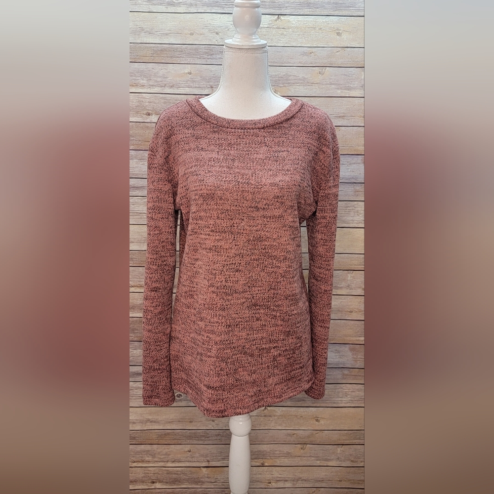 Filly Flair "Feeling Beautiful Sweater in Mauve" - Medium